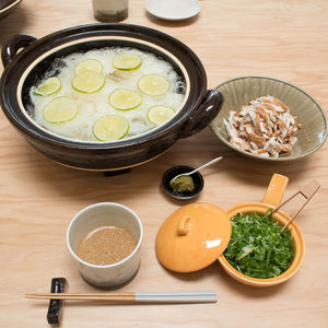 Cold Somen Noodles with Golden Sesame Dipping Sauce