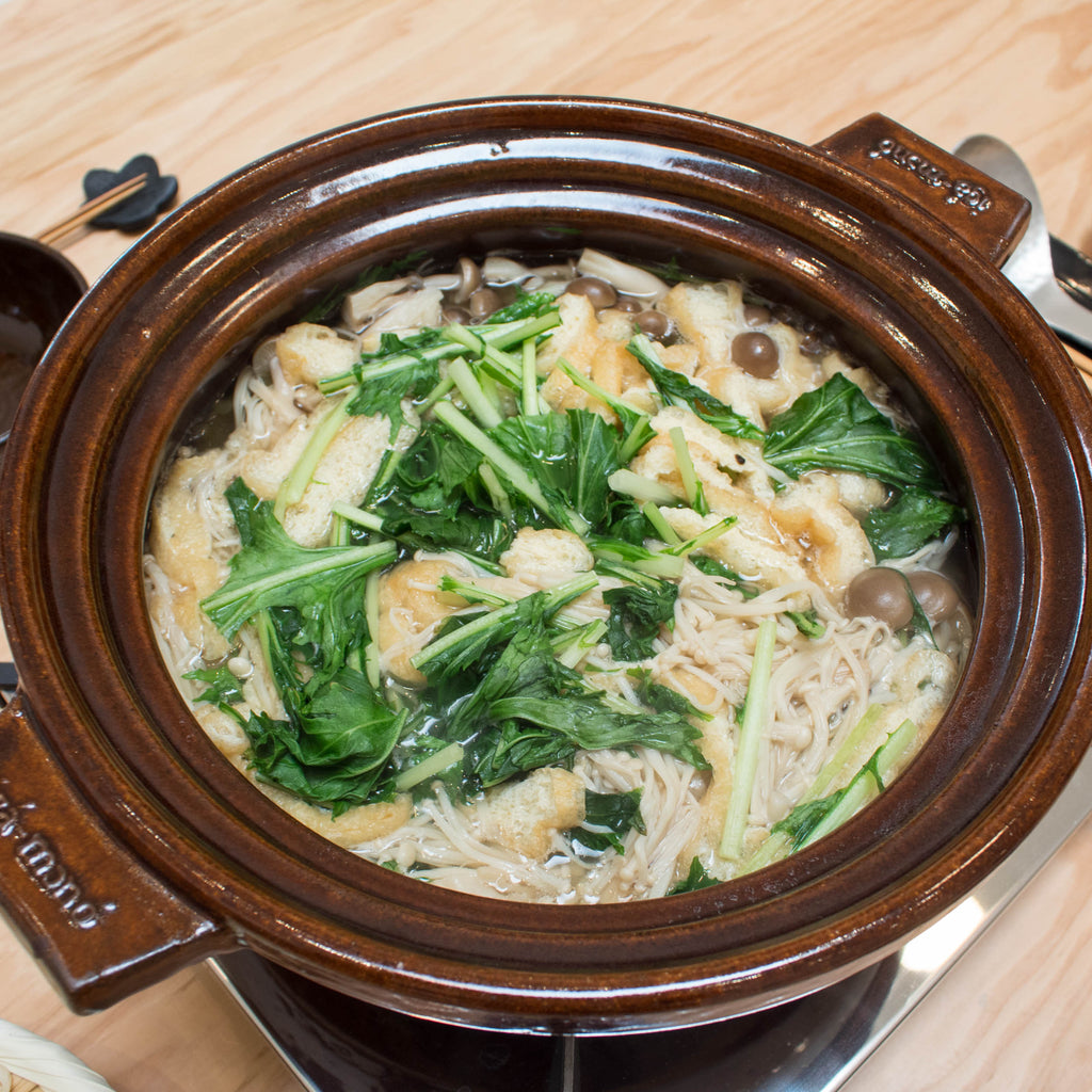 Mushroom &amp; Mizuna Hot Pot
    
    
    
      &ndash; TOIRO