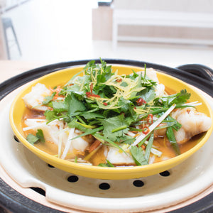 Chinese-Style Steamed Fish