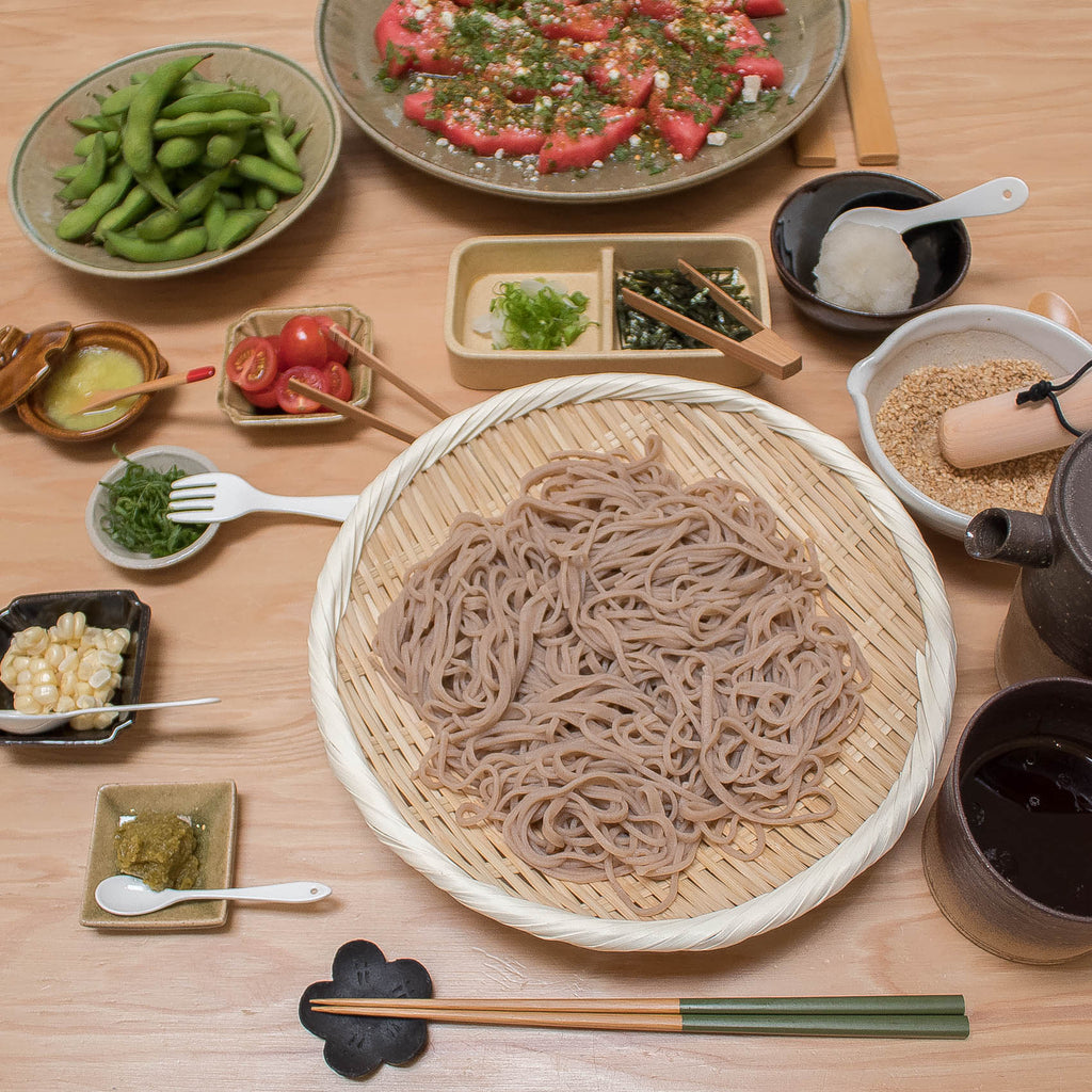 Cold Soba with Black Vinegar Dipping Sauce – TOIRO