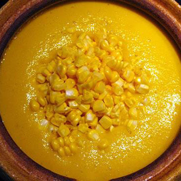 Creamy Kabocha and Corn Potage