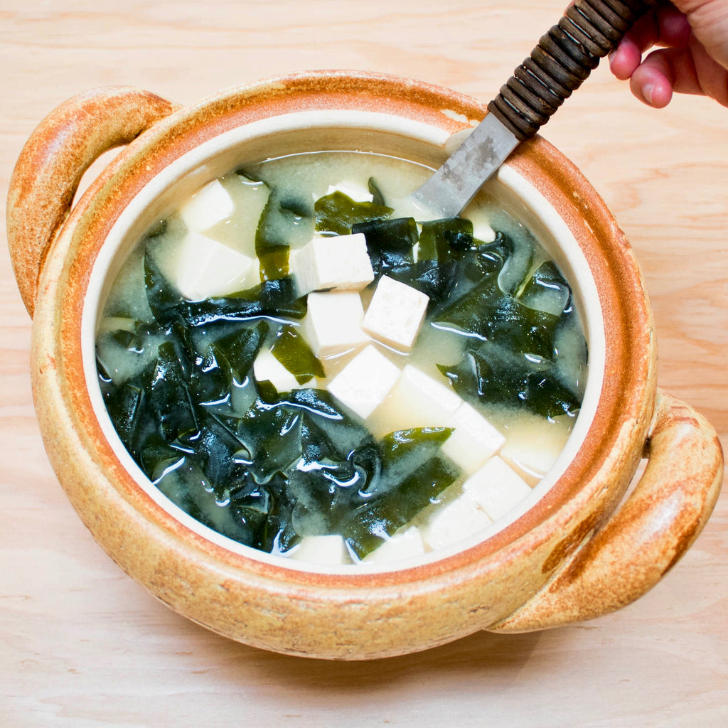 Tofu and Wakame Miso Soup
    
    
    
      &ndash; TOIRO