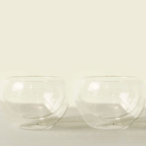 Twin Cloud Matcha Glass Cup Set