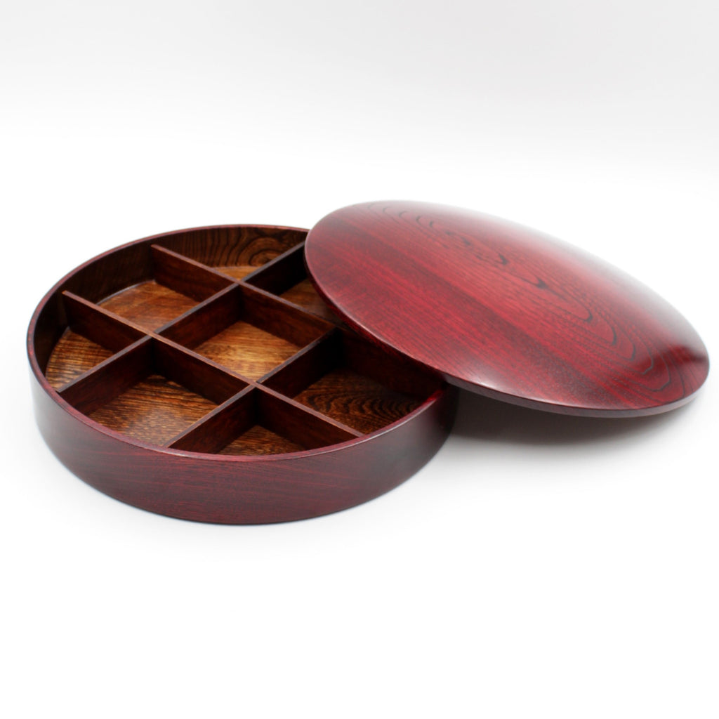 Traditional Jubako Bento Boxes Black & Red