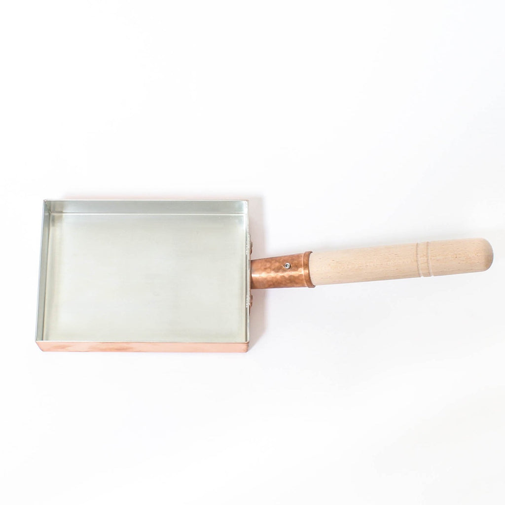 JAPANESE EGG OMELETTE PAN KANSAI STYLE (Rectangle) - COPPER – HITACHIYA USA