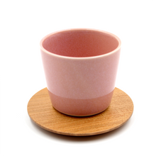 Sho Wooden Handle Dobin Teapot Set (Peach Pink)