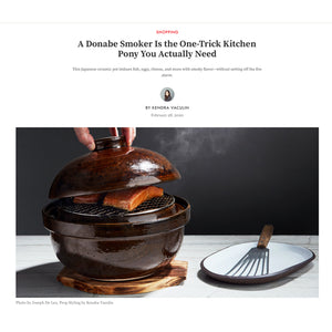 Our Donabe Smoker is Featured in Epicurious