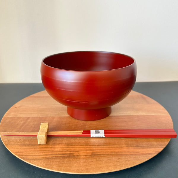 Brand New! Globe Soup Donburi Bowls - Elegant Urushi Bowl by Isuke from Kyoto