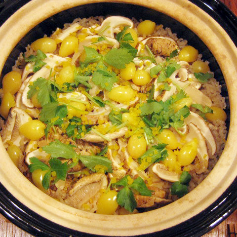 Matsutake Mushroom Rice