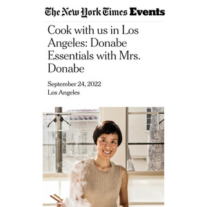 New Donabe Collaboration Event with The New York Times!