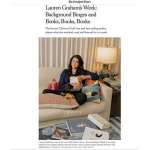 Lauren Graham on Naoko's Book and TOIRO in the New York Times