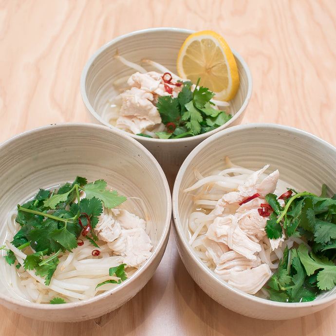 Make Your Own Steamed Chicken Pho
