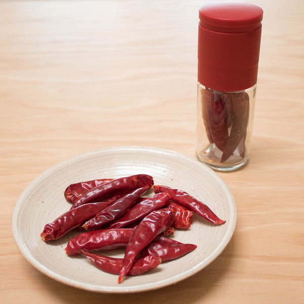 New Item: Ceramic Red Pepper Mill