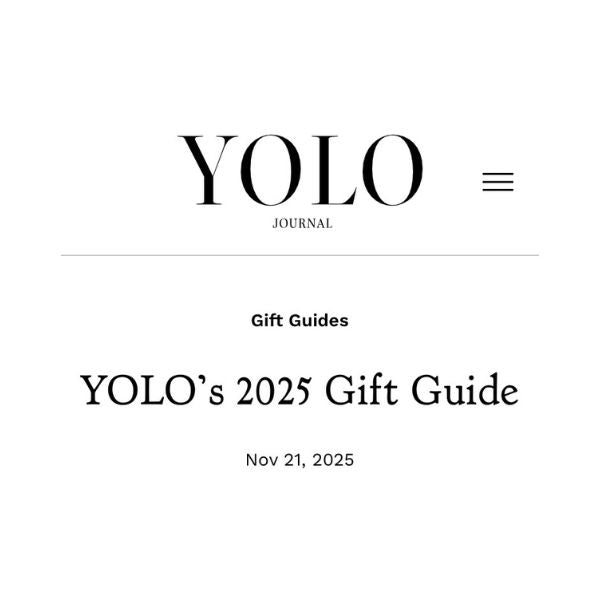 Our Signature Iga-yaki Donabe Cookware is Featured in YOLO JOURNAL's 2025 Gift Guide