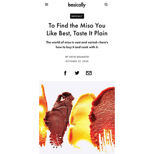 Naoko discusses Miso with Basically by Bon Appétit