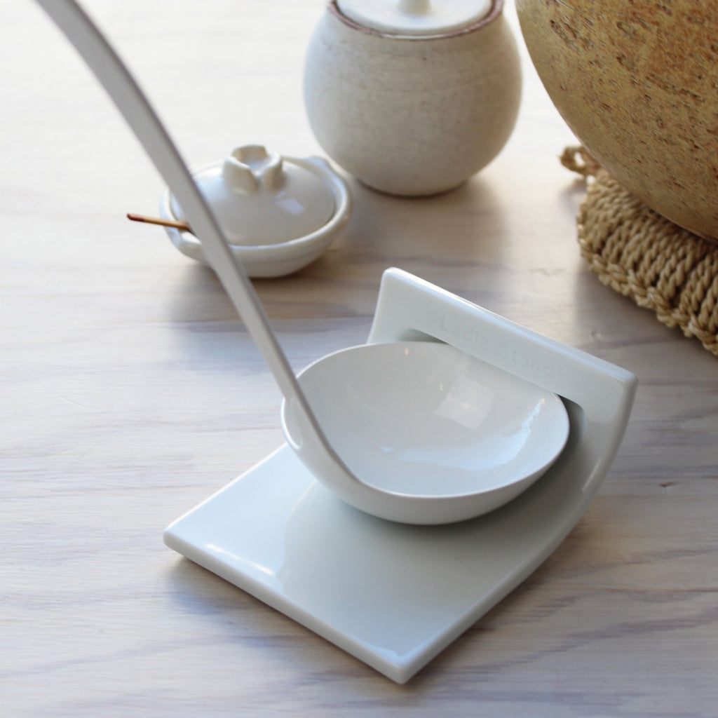 New Square Porcelain Ladle Stand TOIRO