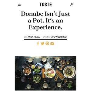 Naoko is interviewed by Taste Magazine