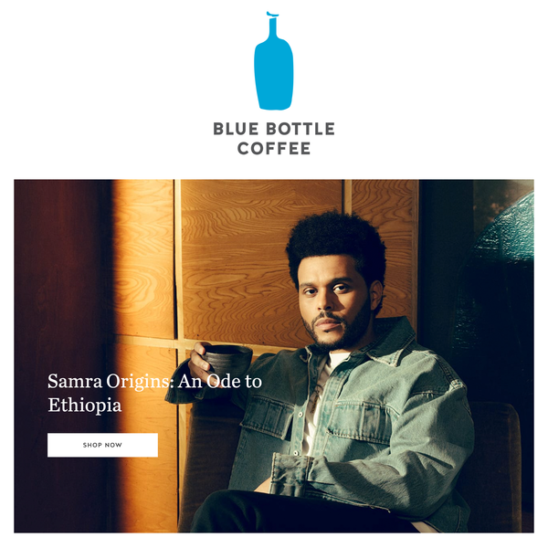 TOIRO’s artisan tableware is featured in The Weeknd’s collaboration project with The Blue Bottle Coffee