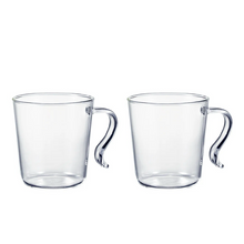 Stackable Glass Mug Set (2-piece)