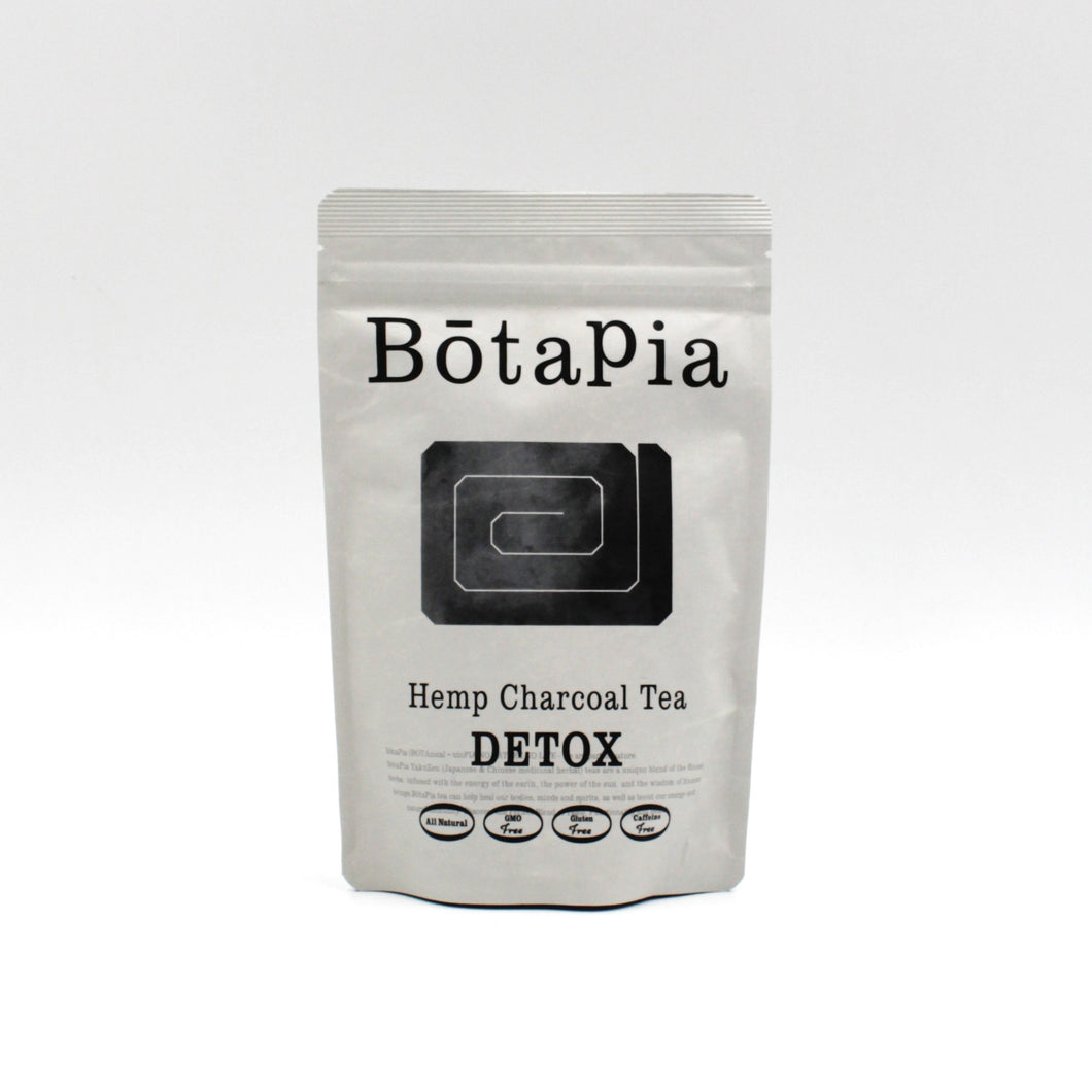 DETOX, Caffeine-Free Hemp Charcoal Tea (Tea Bags)