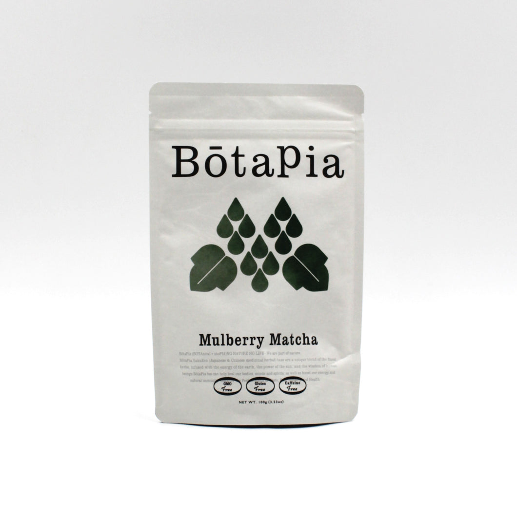 Organic Caffeine-Free Mulberry Matcha Tea