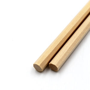 Gingko Wood Octagonal Cooking Chopsticks