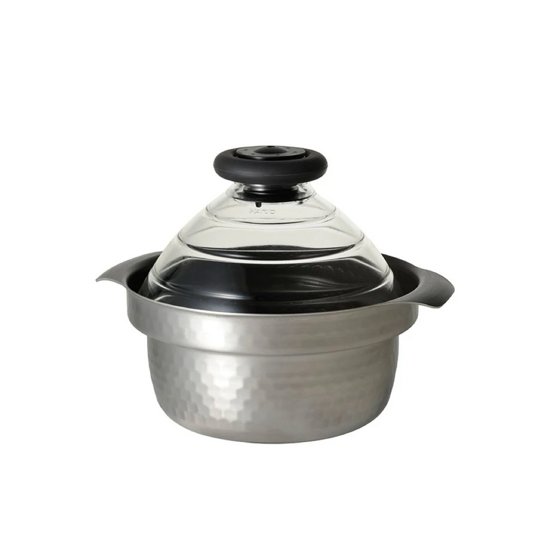 YUKIHIRA IH Rice Pot with Glass Lid