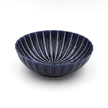 Giyaman Aizome Blue Serving Bowl