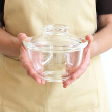 Glass Donburi Bowl with Lid