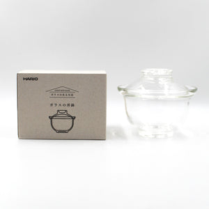 Glass Donburi Bowl with Lid