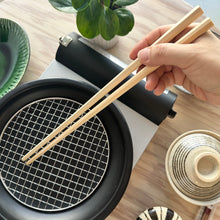 Gingko Wood Octagonal Cooking Chopsticks