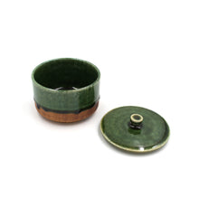 Oribe-Kushime Small Bowl with Lid