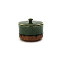 Oribe-Kushime Small Bowl with Lid