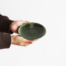 Oribe-Kushime Round Plate (6.5")