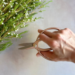 Mini Ikebana Shears (Rose Gold)