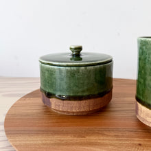 Oribe-Kushime Small Bowl with Lid