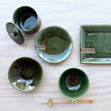 Oribe-Kushime Small Bowl with Lid