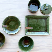 Oribe-Kushime Round Plate (6.5")