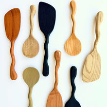 Hand-Carved Hida Natural Wood Spatula