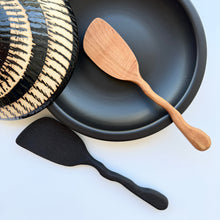 Hand-Carved Hida Natural Wood Spatula