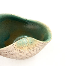 Hechimon Shiro Asagi Warped Pot Vase