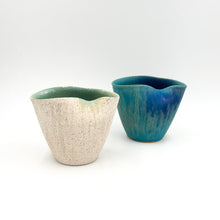 Hechimon Shiro Asagi Warped Pot Vase