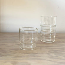 Stackable Glass Tumbler