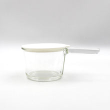 One-Handle Glass Petite Pot with Silicone Lid