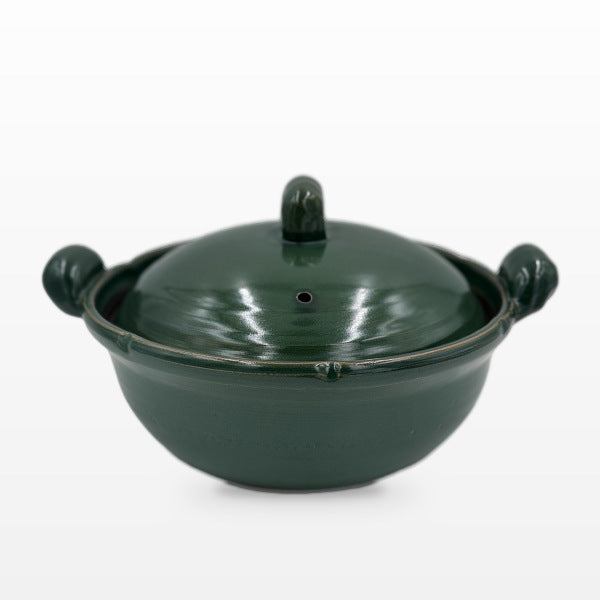 ホーロー鍋　OOSAKA JAPAN TAMURA ENAMEL WORKS Yuraku-Gama Oribe Donabe – TOIRO