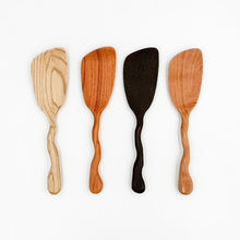 Hand-Carved Hida Natural Wood Spatula