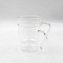 Stackable Glass Mug Set (2-piece)