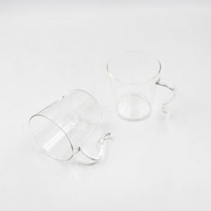 Stackable Glass Mug Set (2-piece)