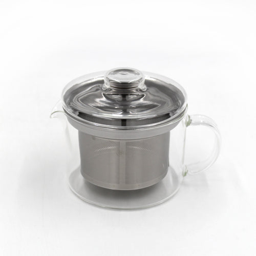 Straight Glass Tea Pot by Common