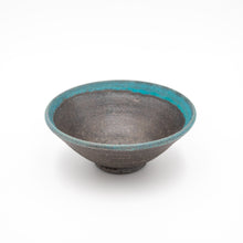 Hechimon Ibushi Turquoise Blue Small Bowl